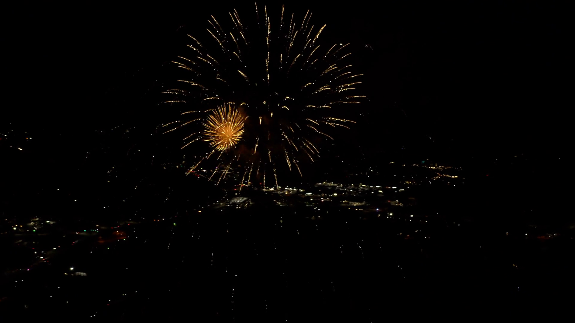Fireworks Explode In Night Sky Stock Footage SBV-348581916 - Storyblocks