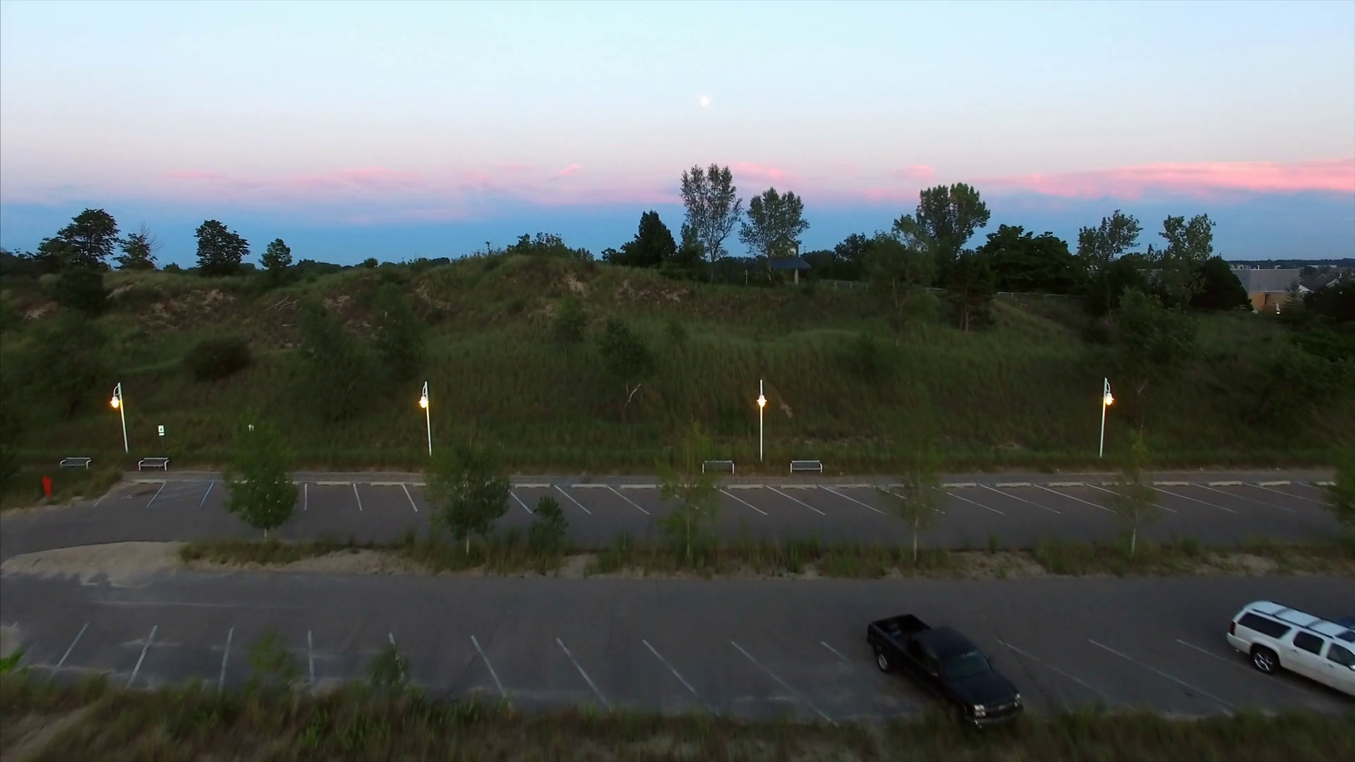 Aerial Reveal From Jean Klock Park In Benton Stock Footage SBV