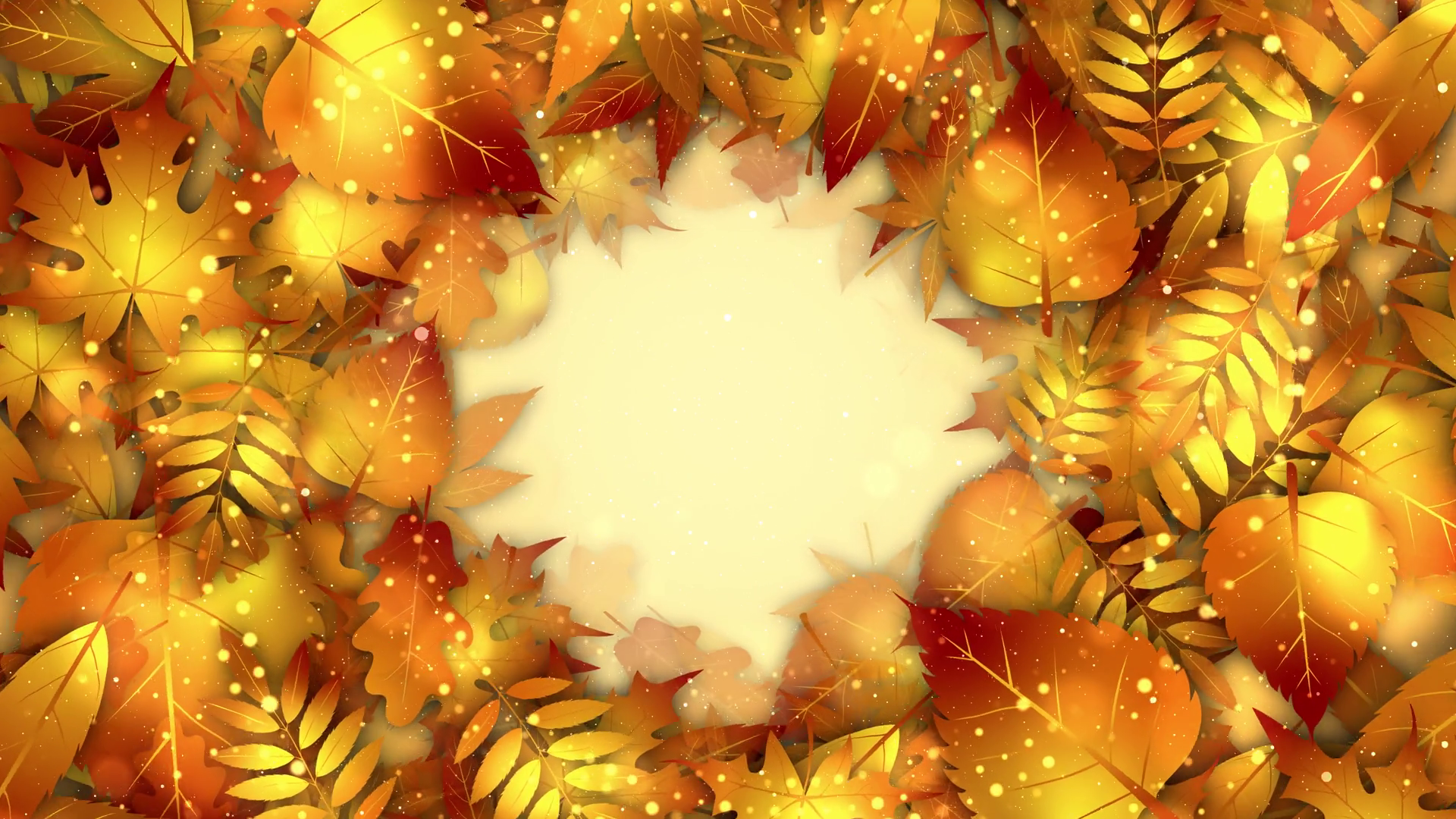 Autumn Leaves Background Animation Autumn Stock Motion Graphics SBV ...