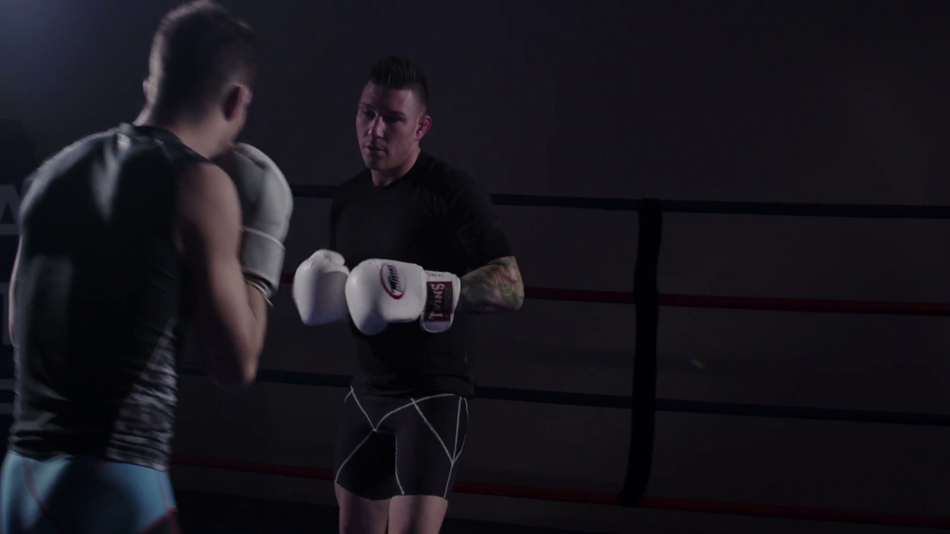 Mixed Martial Arts Fighter Blocking Punches Stock Footage SBV301999199 Storyblocks