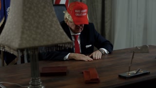 President Trump Overwhelmed With His Job In Oval Office