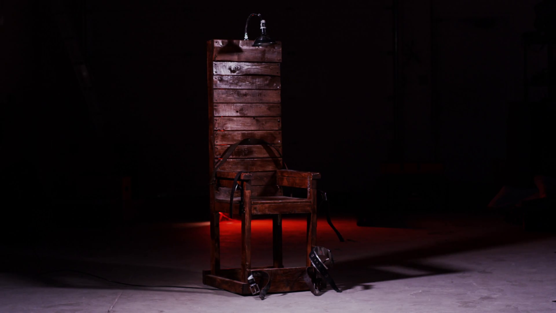 Man In Electric Chair Death Sentence Stock Footage SBV347560315