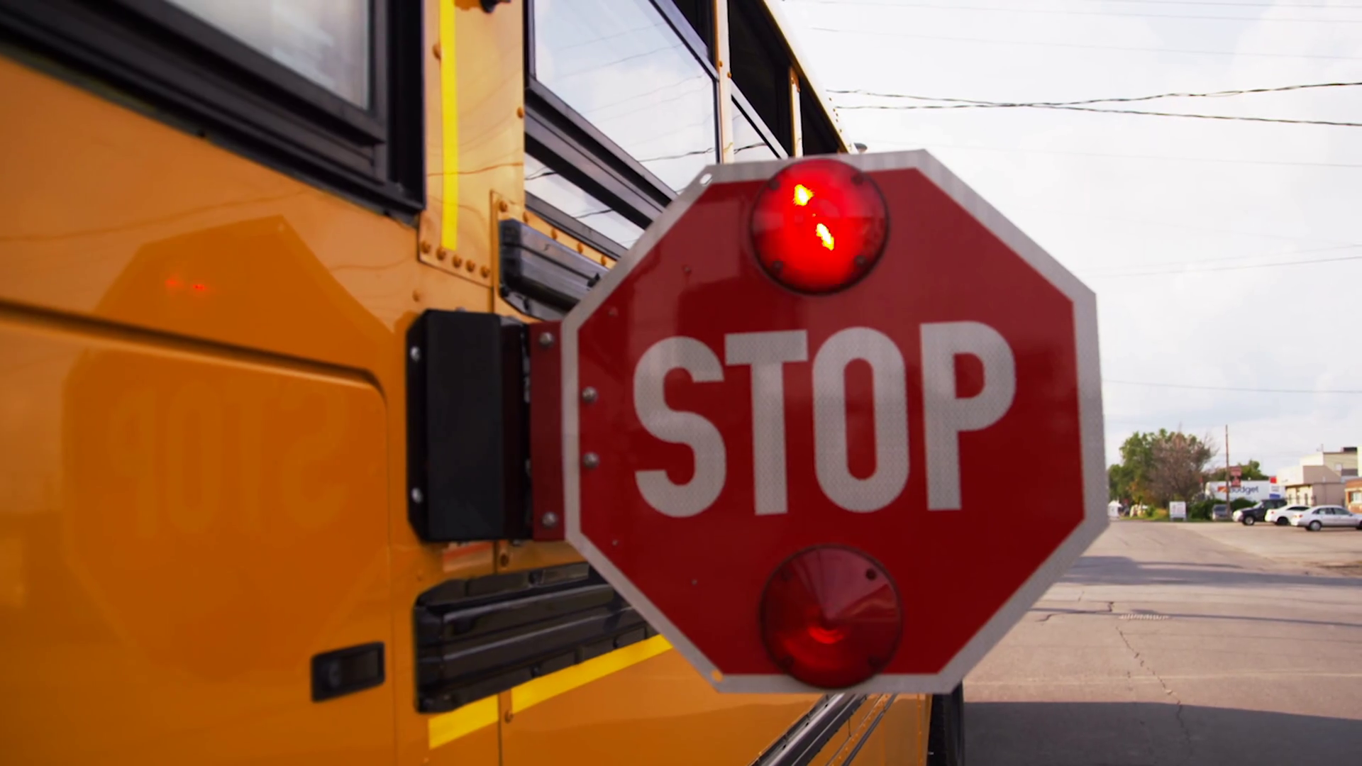Children On School Bus Move Down From Stock Footage SBV-348392756 ...