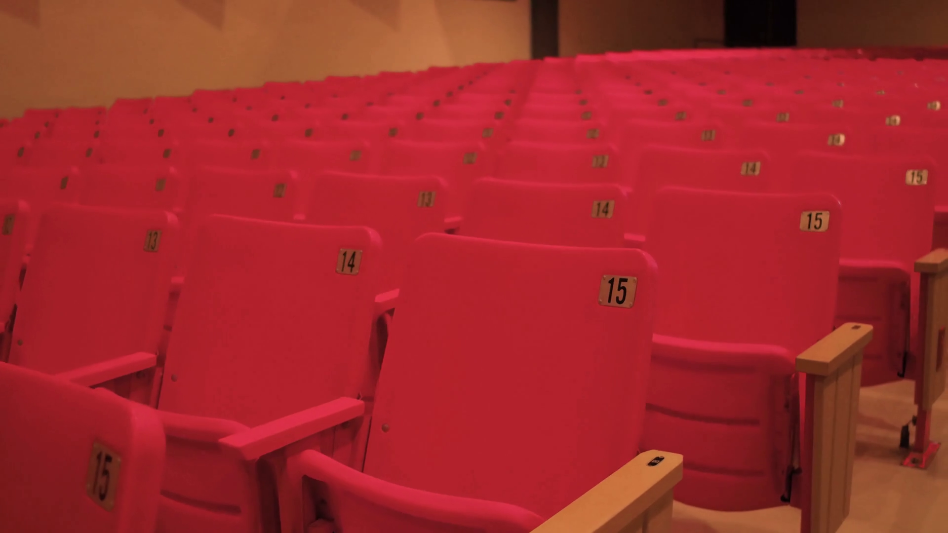 Empty Cinema Seats In Theatre Movies Stock Footage SBV-347716813 ...