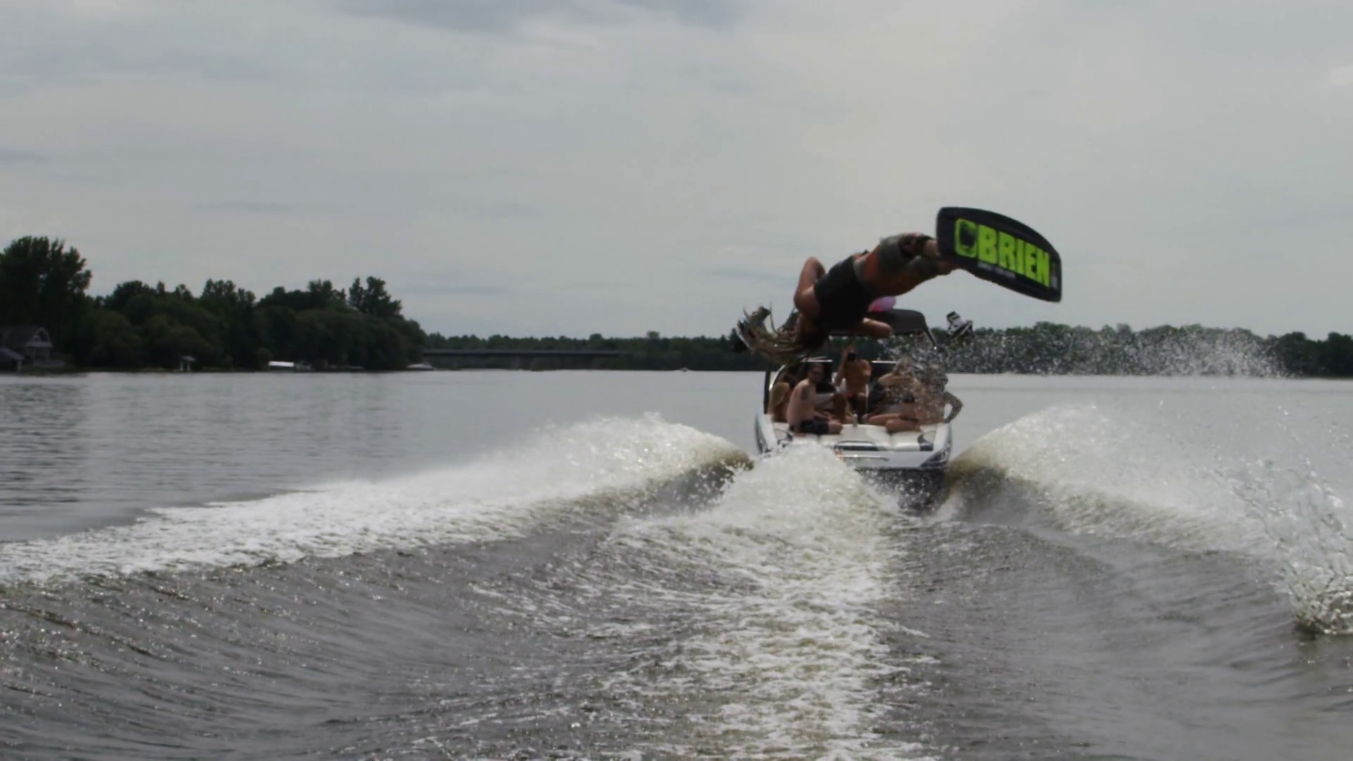 Extreme Sports Wakeboarding Behind Boat 91 Stock Footage SBV347581012 Storyblocks