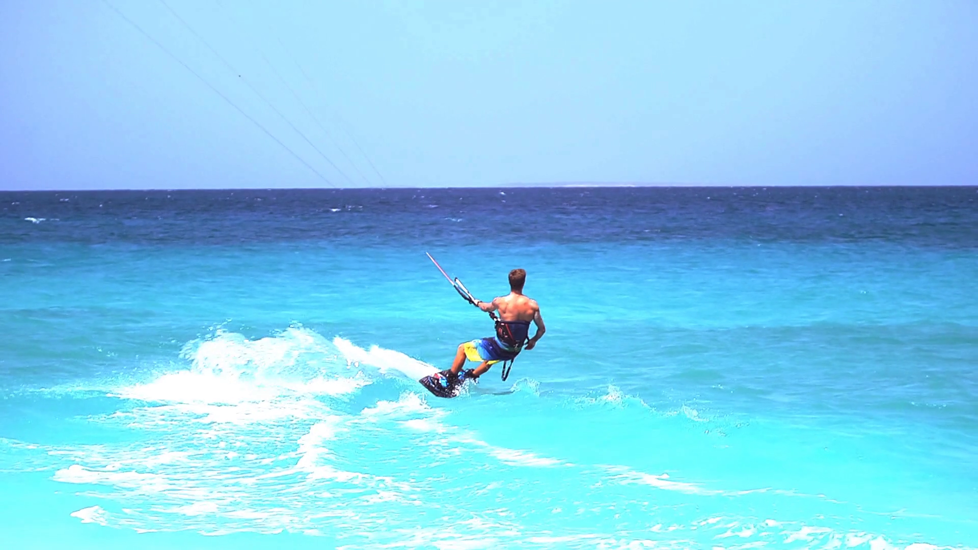 Kite Boarding Extreme Sports On Ocean 7 3 Stock Footage SBV347573584 Storyblocks