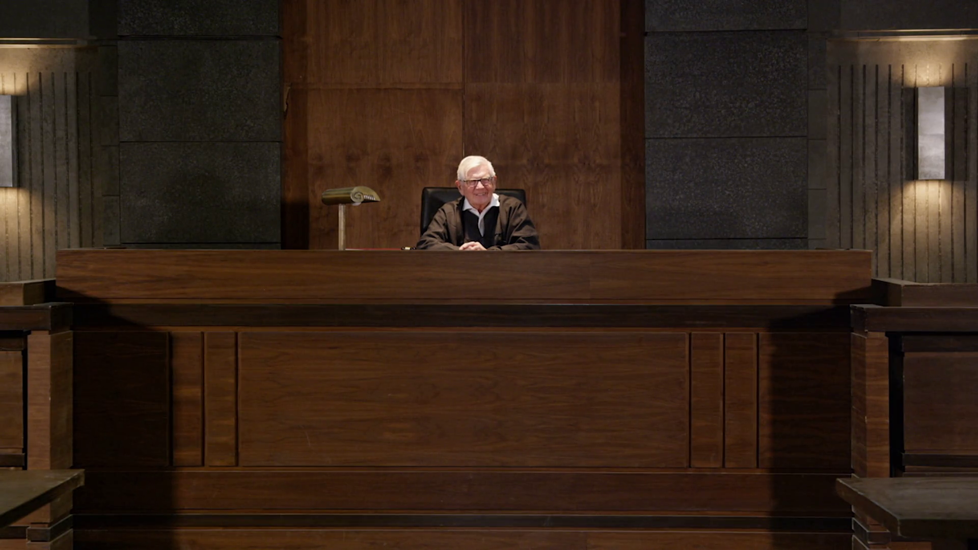 Lawyer Female Approaching Bench To Speak Stock Footage SBV348391781