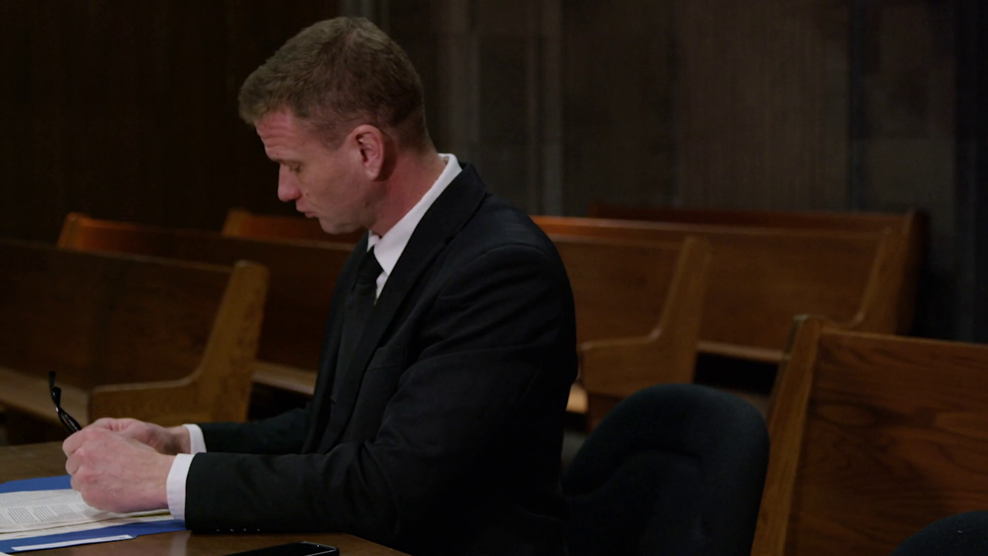 Lawyers In Court Room Pan To Reveal Hd Stock Footage SBV348391856