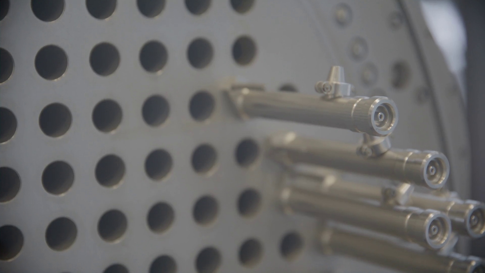 Nuclear Reactor Candu Close Up Details Stock Footage SBV347778400