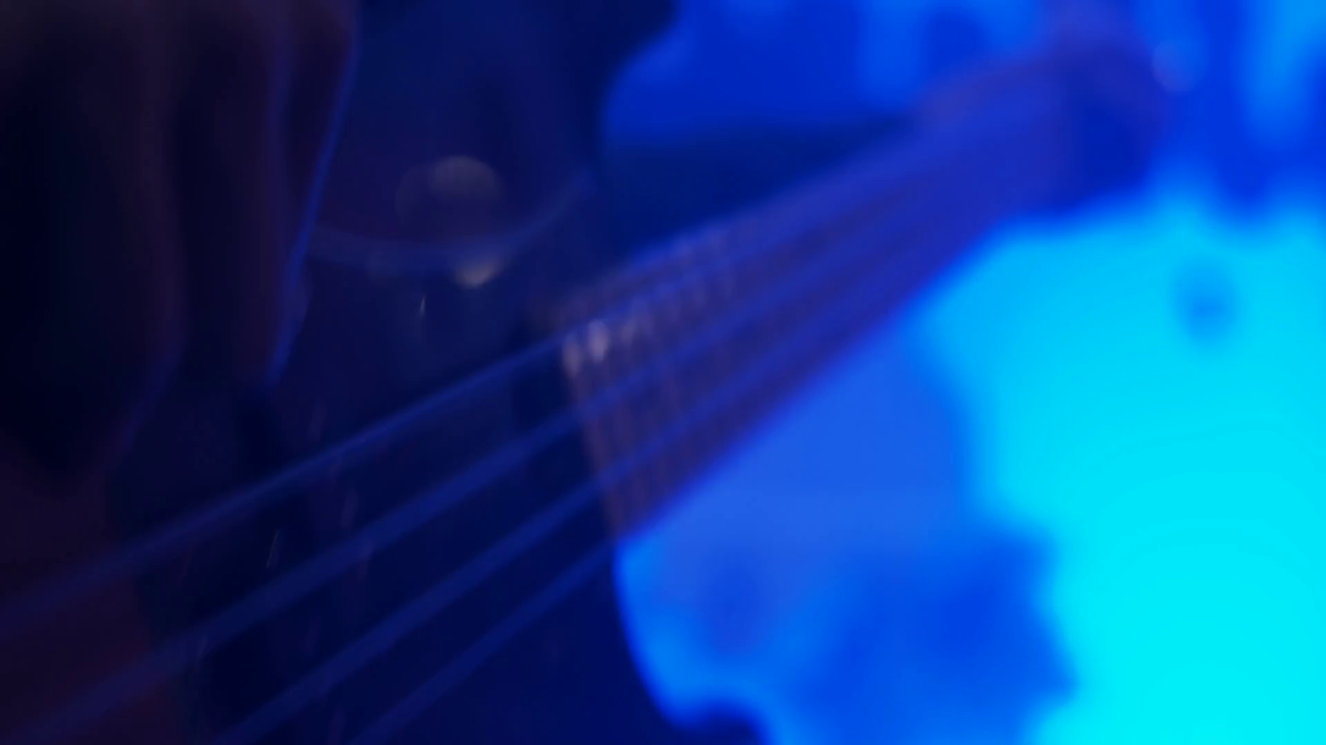 Rock Band Playing In Colourful Studio 2 Stock Footage SBV347704616