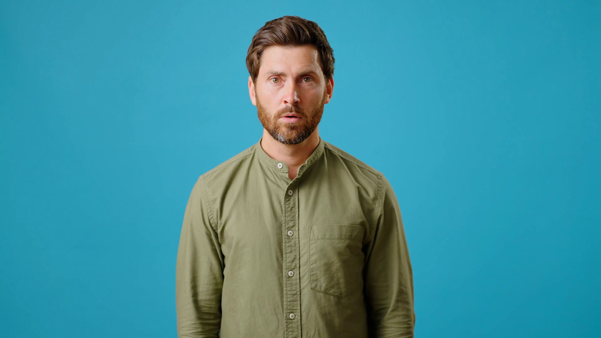 Man Covers Face With Hands In Sadness Stock Footage SBV347802333