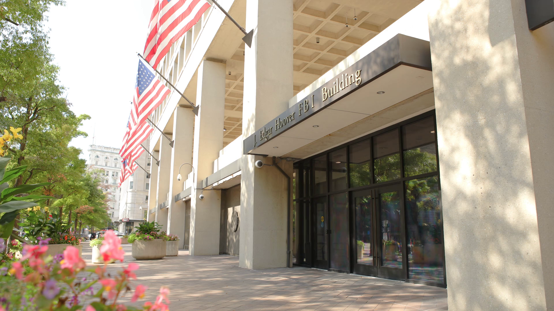 Fbi Building Entrance Establishing Exterior Stock Footage SBV-352041526 ...