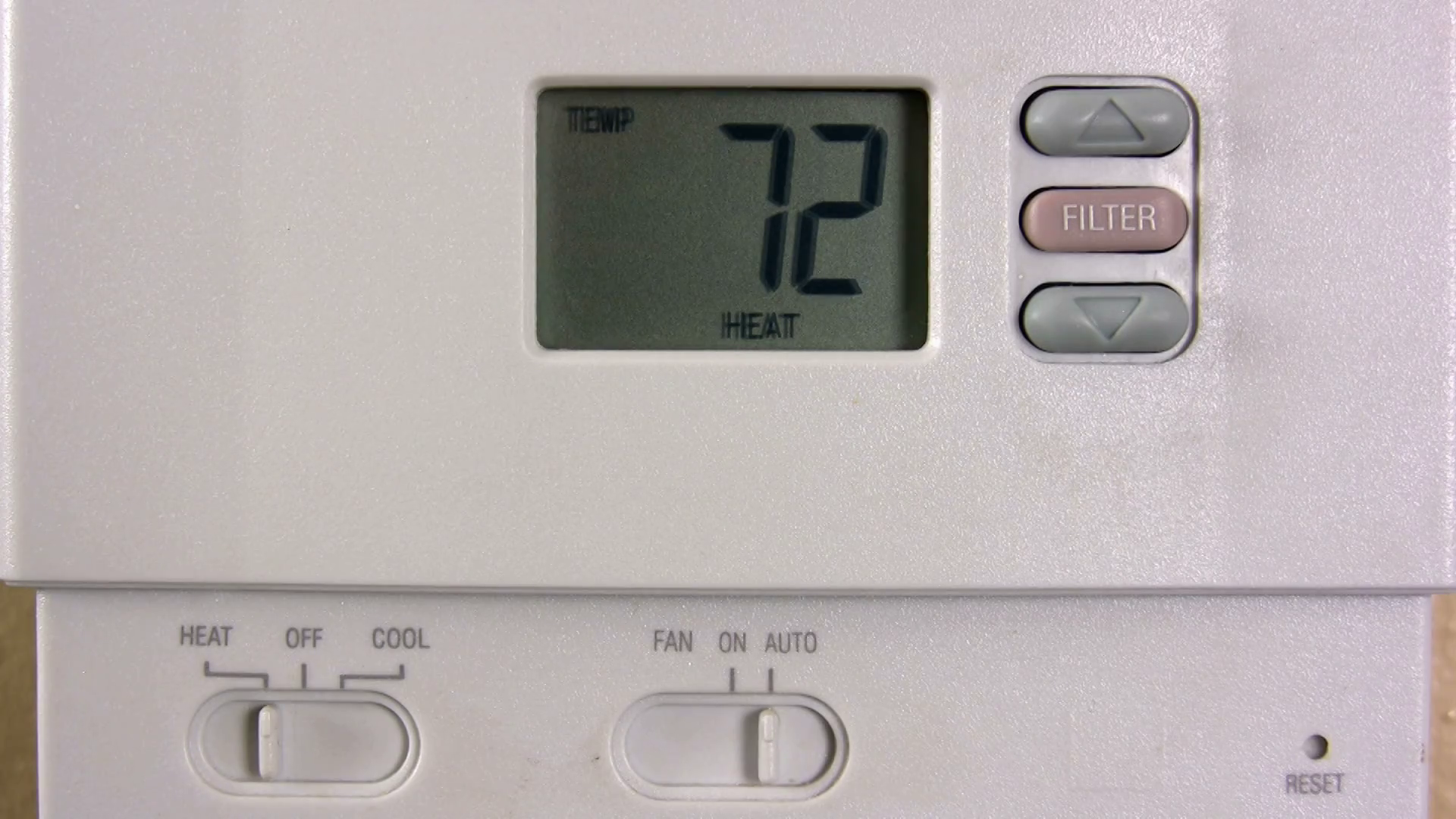 Setting Thermostat Temperature Stock Footage SBV300817752 Storyblocks
