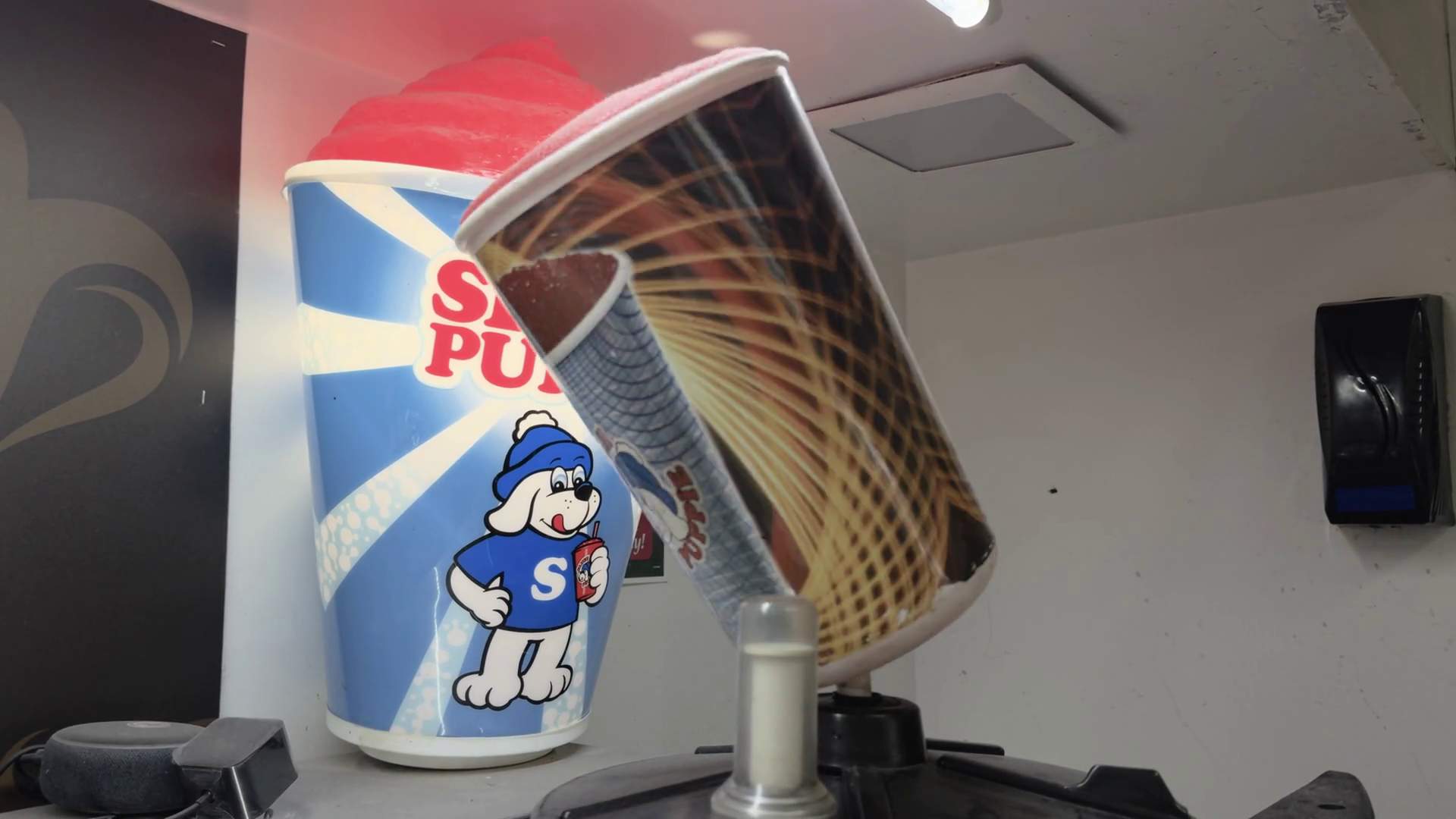 Slush Puppie Machine At Gas Station 4k Stock Footage SBV-353022126 ...