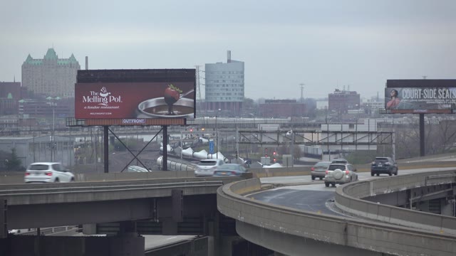 Billboard Highway Stock Footage: Royalty-Free Video Clips - Storyblocks
