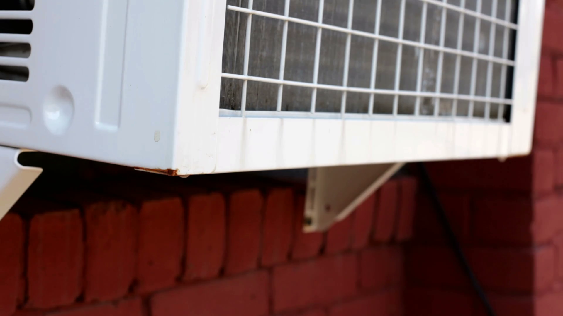 Water dripping from air conditioner Stock Video Footage 0014 SBV