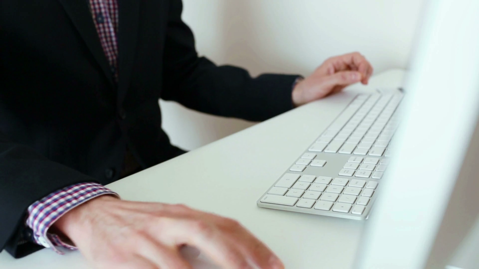 Man Buying On With Credit Card Stock Footage SBV306334490