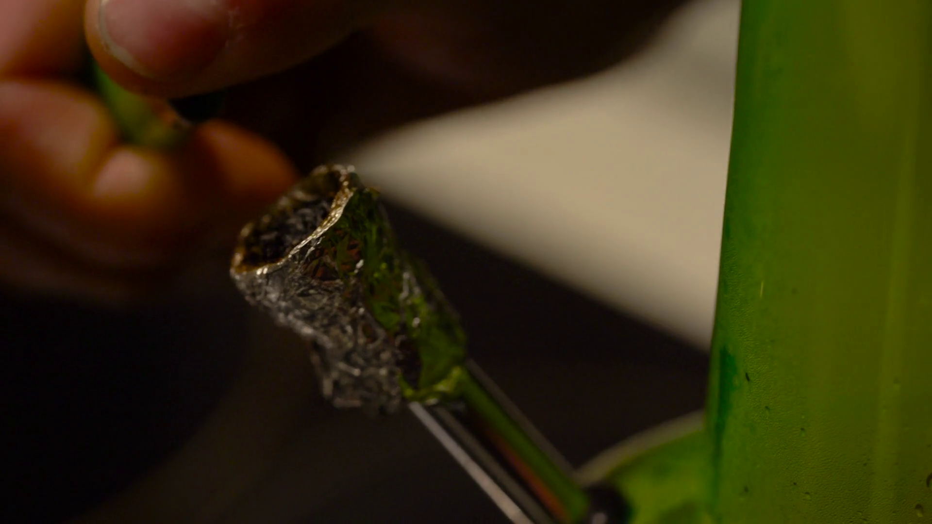 Smoking Water Bong Illegal Substance Abuse Stock Footage SBV321917537