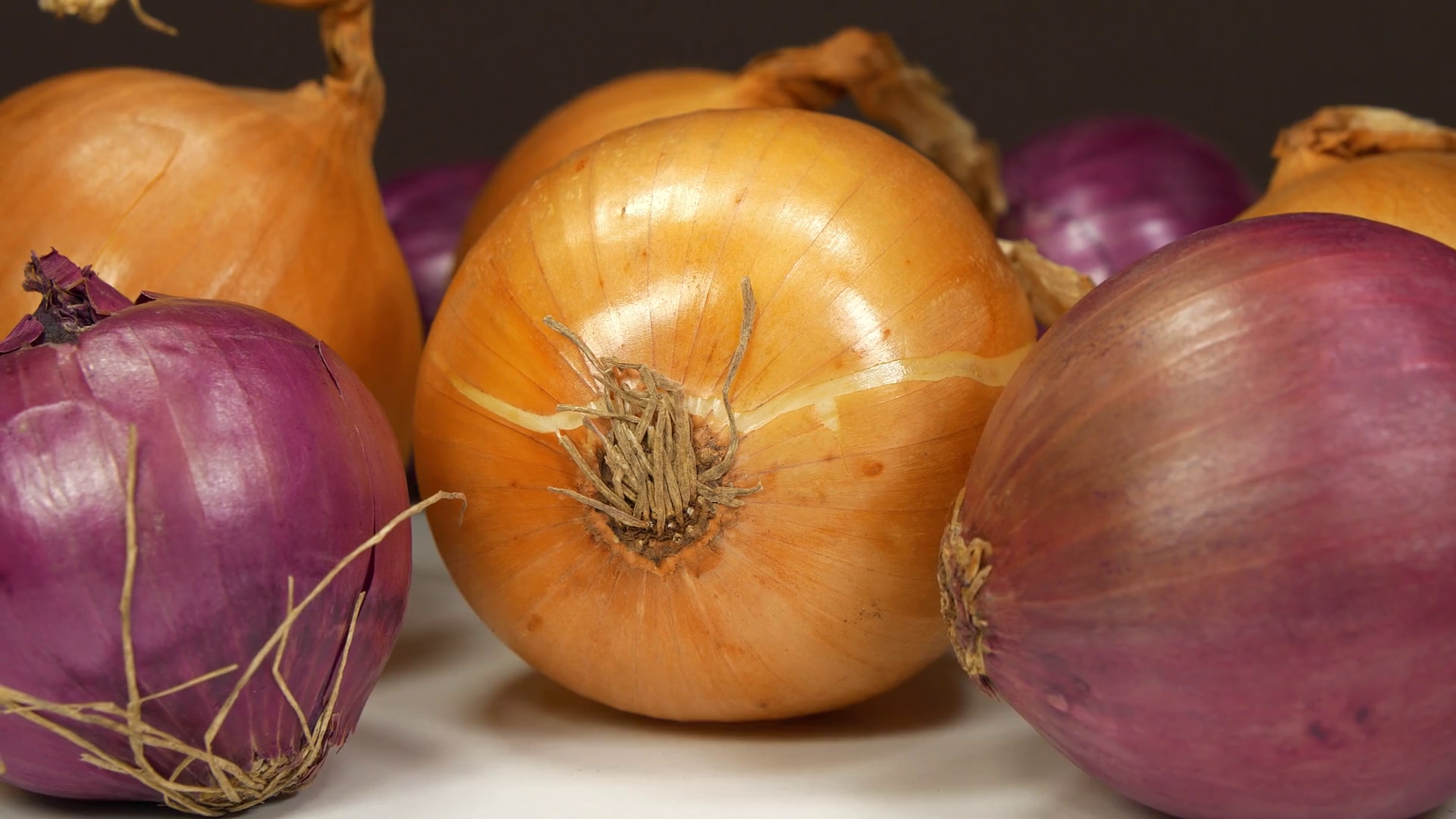 Bulb Onion Red Onion Is Also Called Purple Stock Footage SBV-352088200 ...