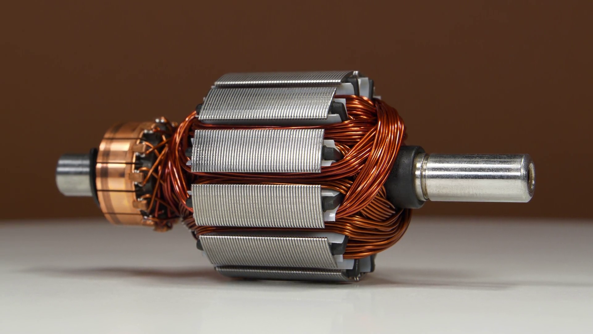Rotor Of Electric Motor Of Small Household Stock Footage SBV-352231561 ...
