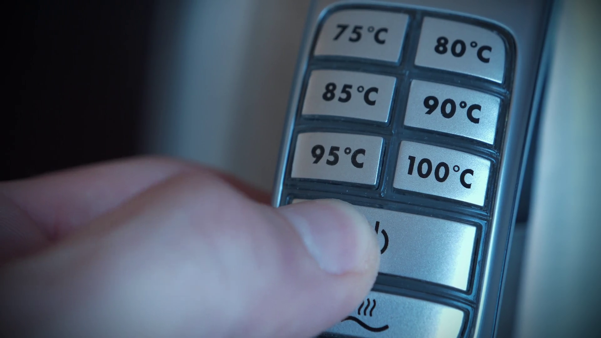 Turning On Electric Kettle With Adjustable Stock Footage SBV348544838 Storyblocks