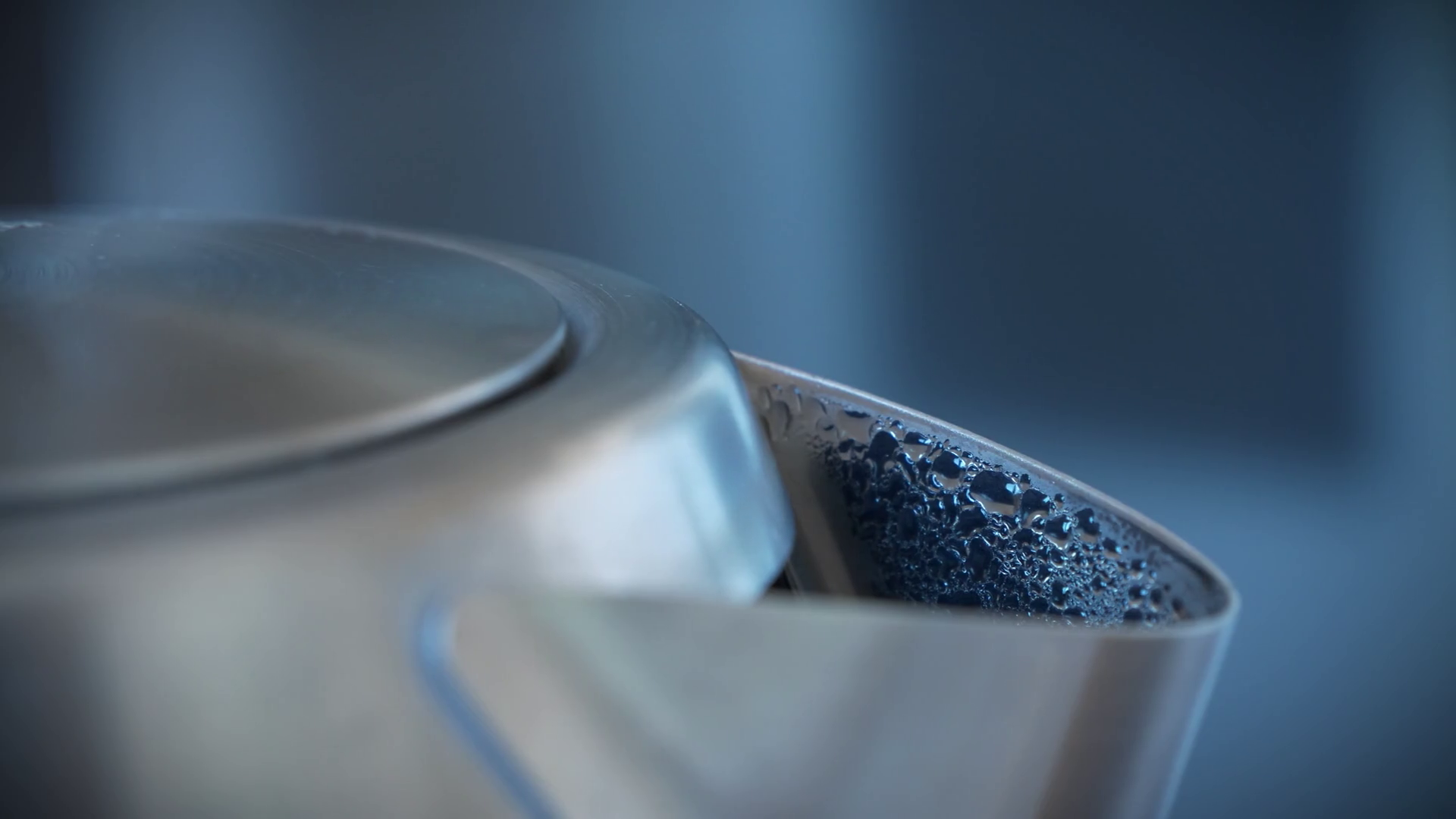 Water Boils In Kettle Formation Of Steam Stock Footage SBV348627733