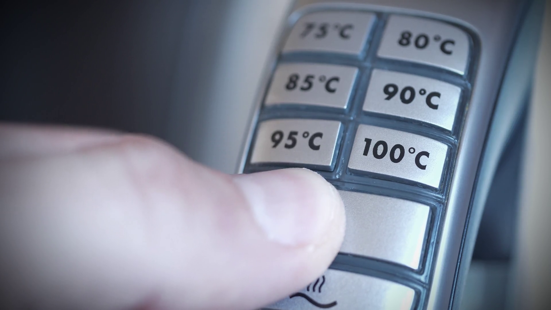 Person Turning On Off Electric Kettle With Stock Footage SBV348627787