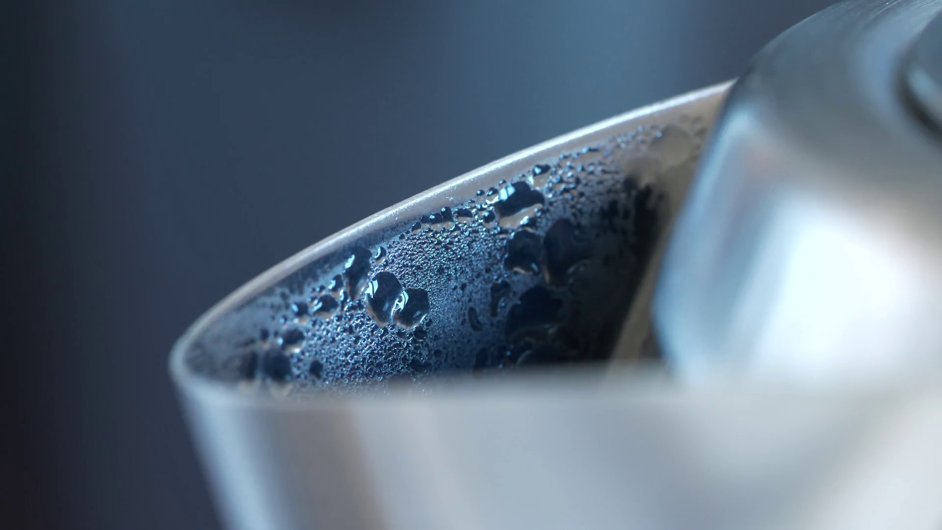 Water Boils In Kettle Formation Of Steam Stock Footage SBV348740122