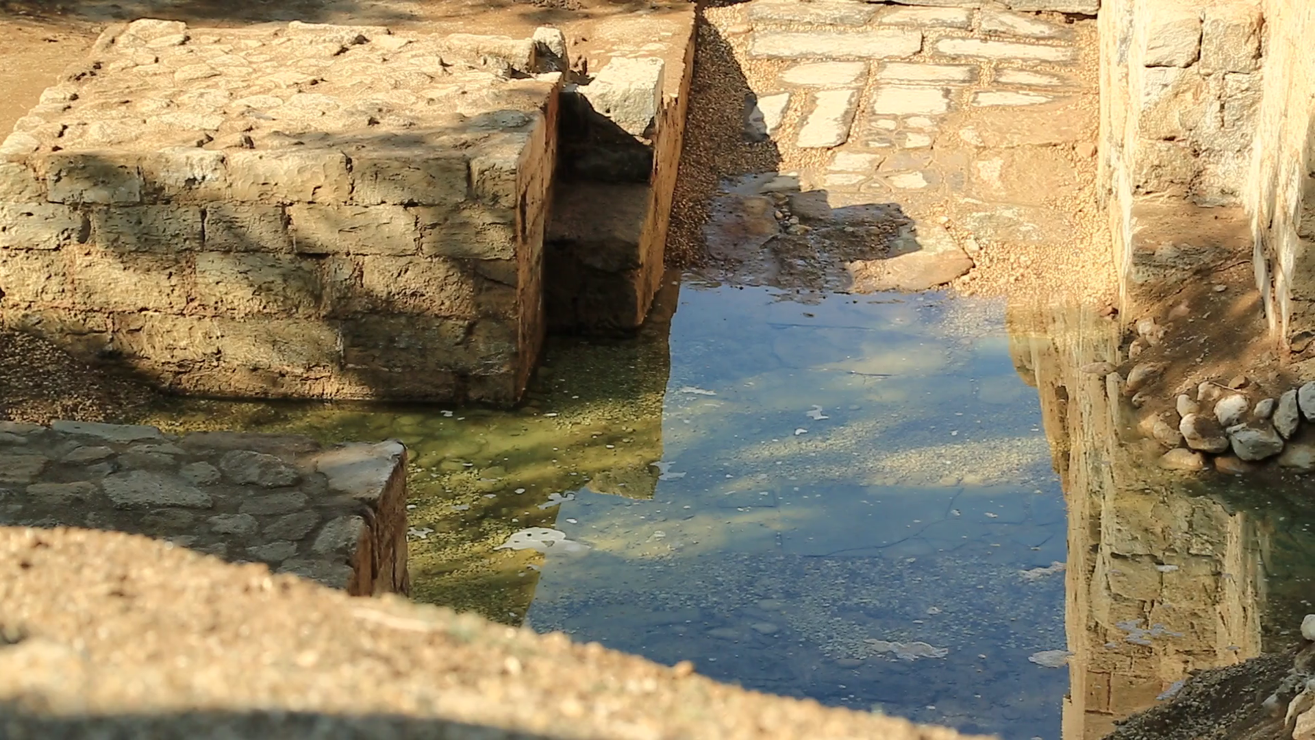 Historical place of baptism of Jesus Christ in Jordan. AlMaghtas, is