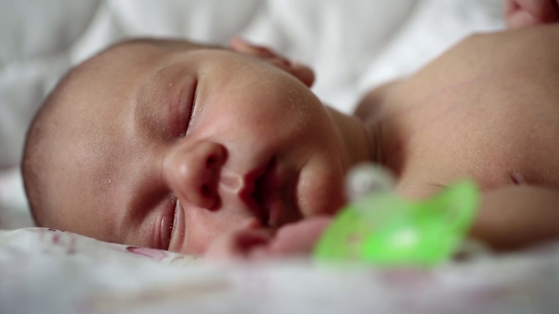 Newborn Baby Sleeps Stock Footage SBV327037621 Storyblocks