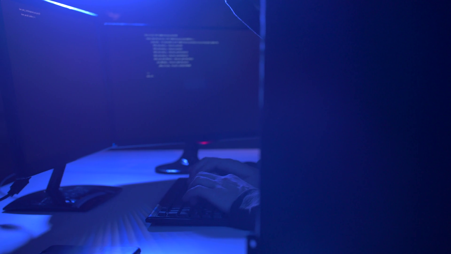 Cybercrime Hacking Technology Crime - Male Stock Footage SBV-319055925 ...