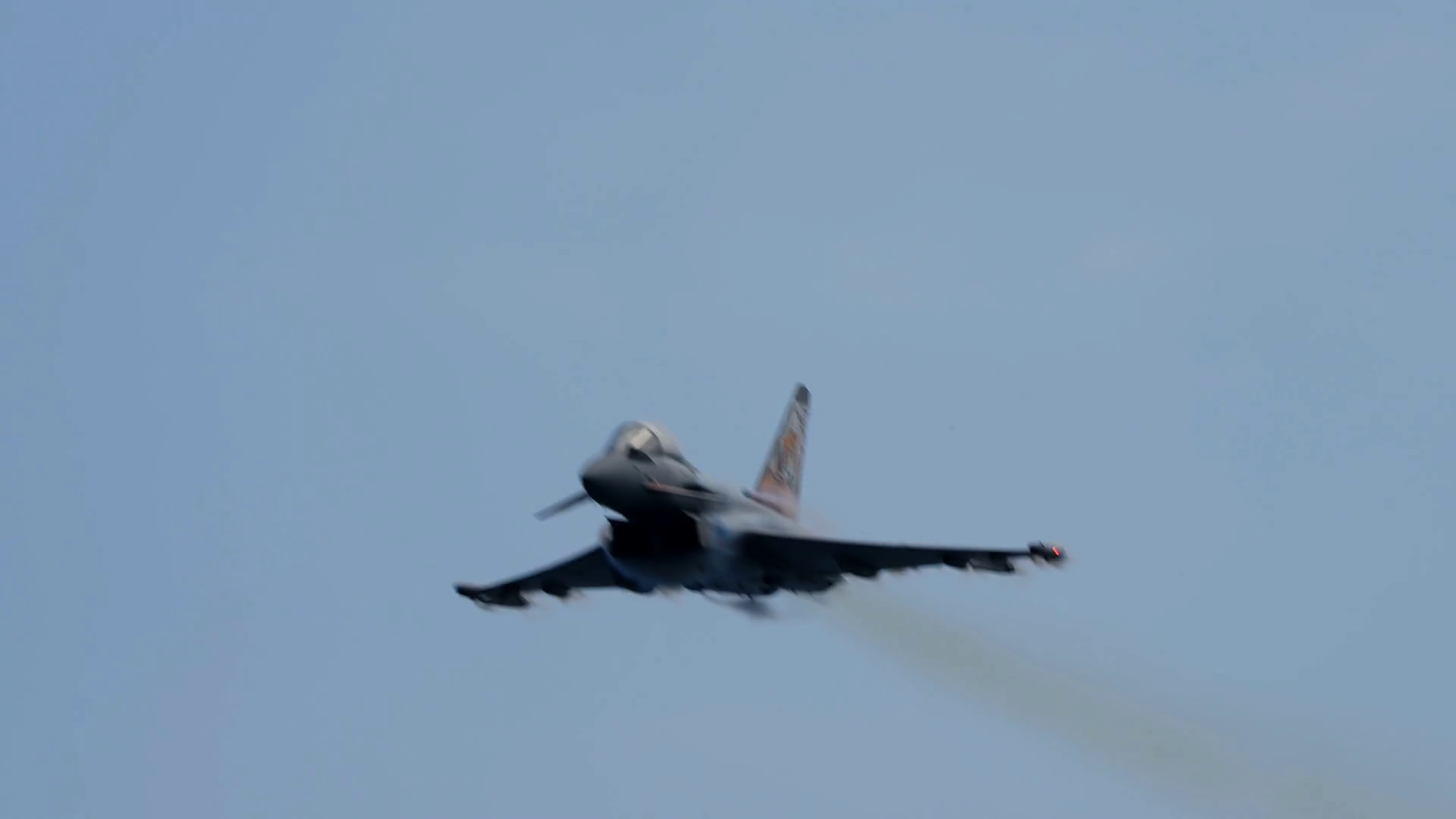 Military Jet Aircraft Flying Fast Low With Stock Footage SBV-352579321 ...