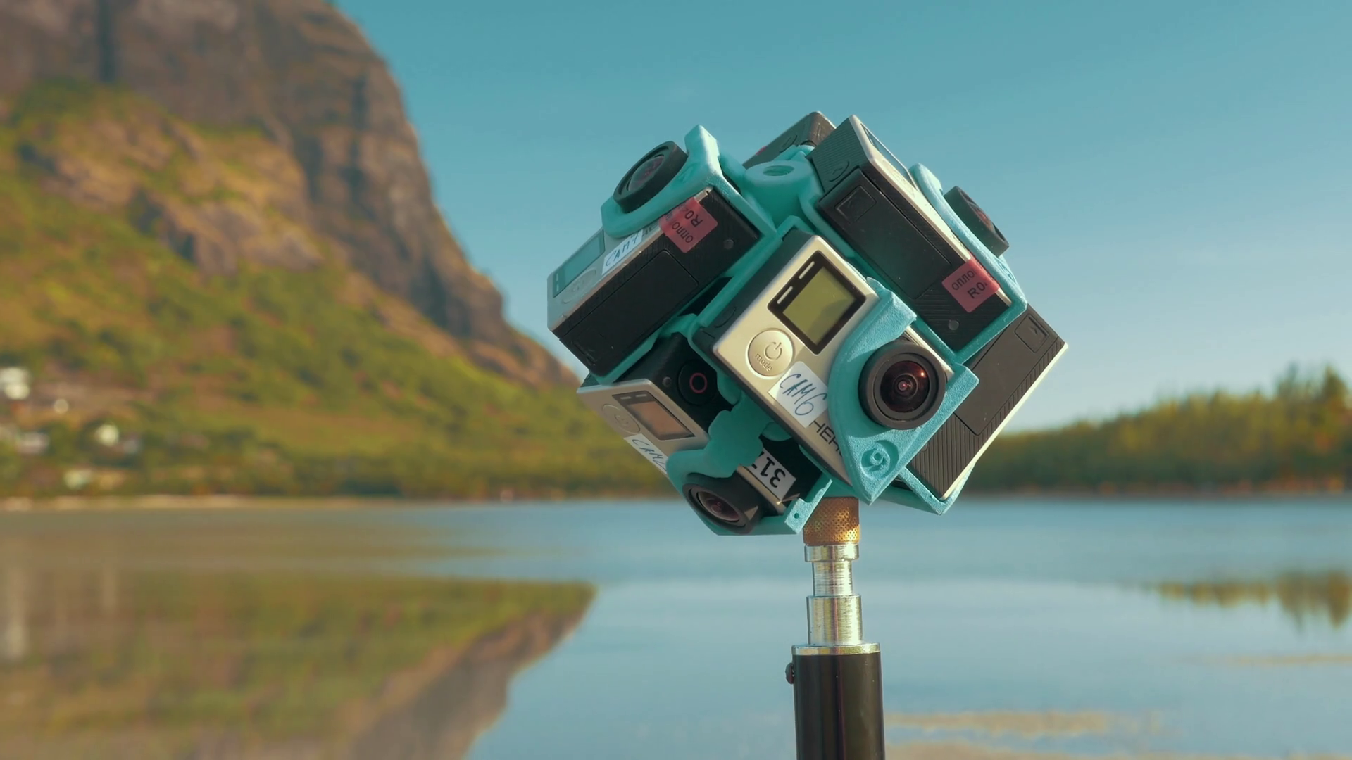 Mauritius June 17 2016 Set Of Six Gopro Stock Footage SBV338014318