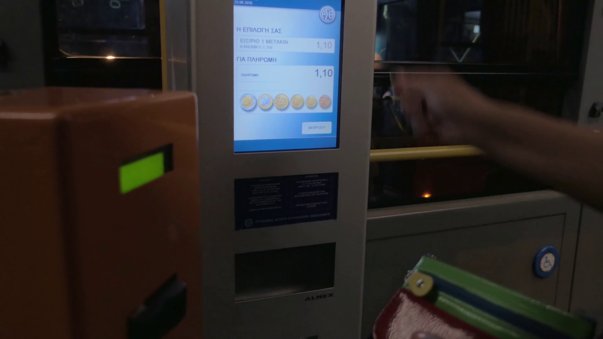 Woman Traveling Bus Inserting Coins Into Stock Footage SBV337998234 Storyblocks
