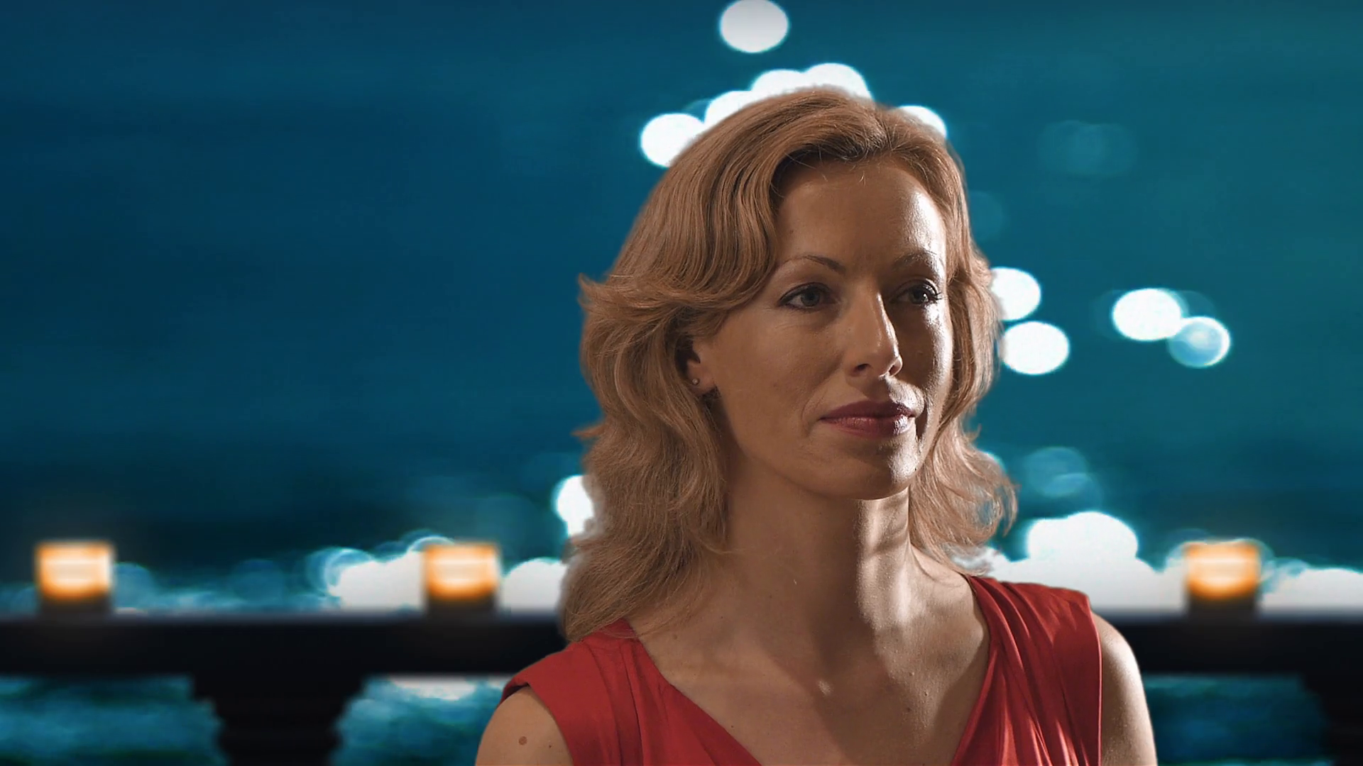 Man giving his jacket to a woman. Stock Video Footage 0009 SBV