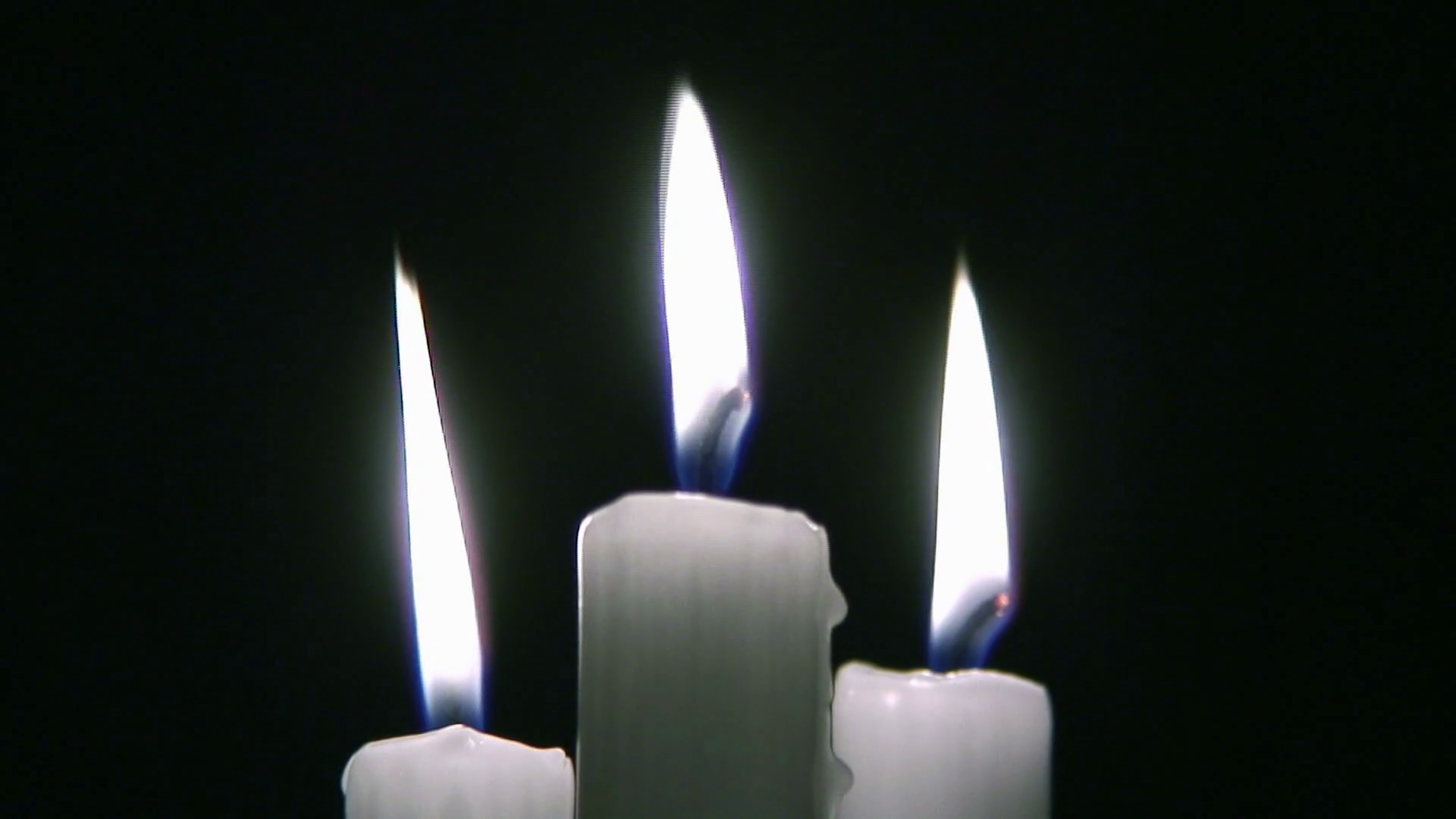 Three Candles Are Blown Out At Time Stock Footage SBV309875125 Storyblocks