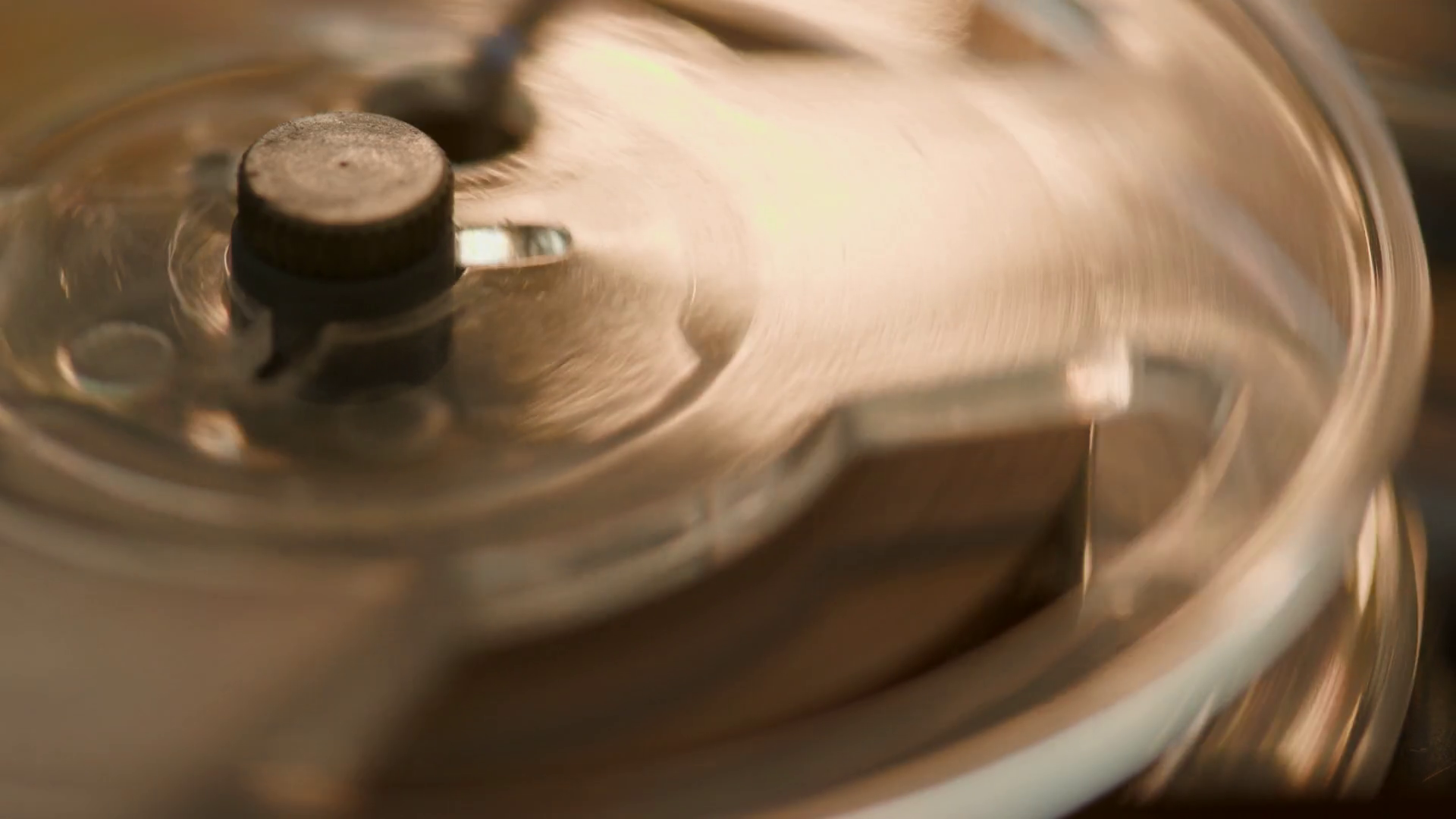 Macro Tape Reel Spinning On Vintage Audio Stock Footage SBV326799900