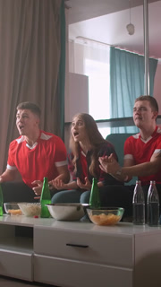 Home Viewers Express Disappointment And Unity. Crowd Shows Mixed Emotions Over Crucial Game Moment