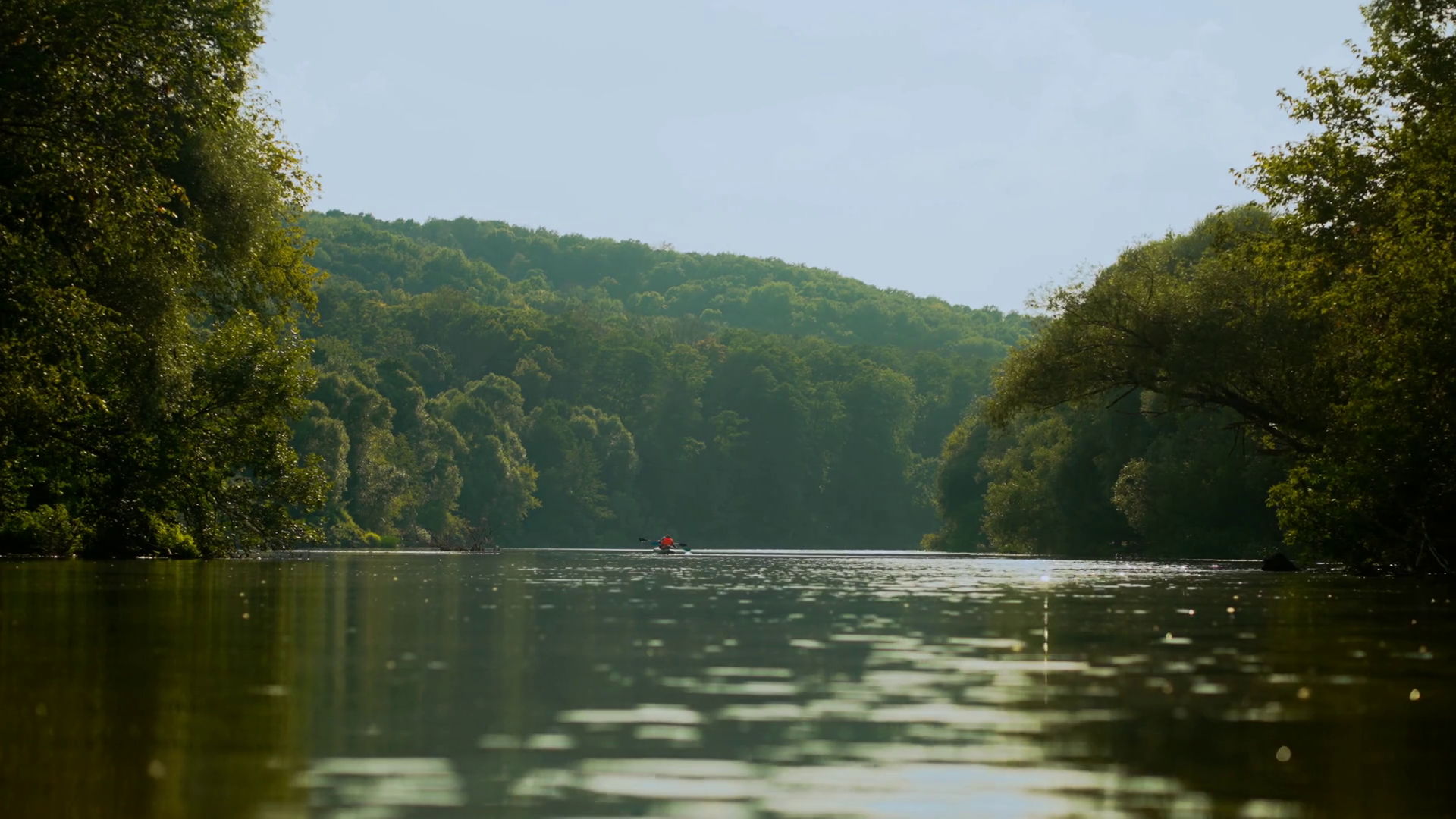 Active Rest In River Popular Sup Boarding Stock Footage SBV-348736798 ...