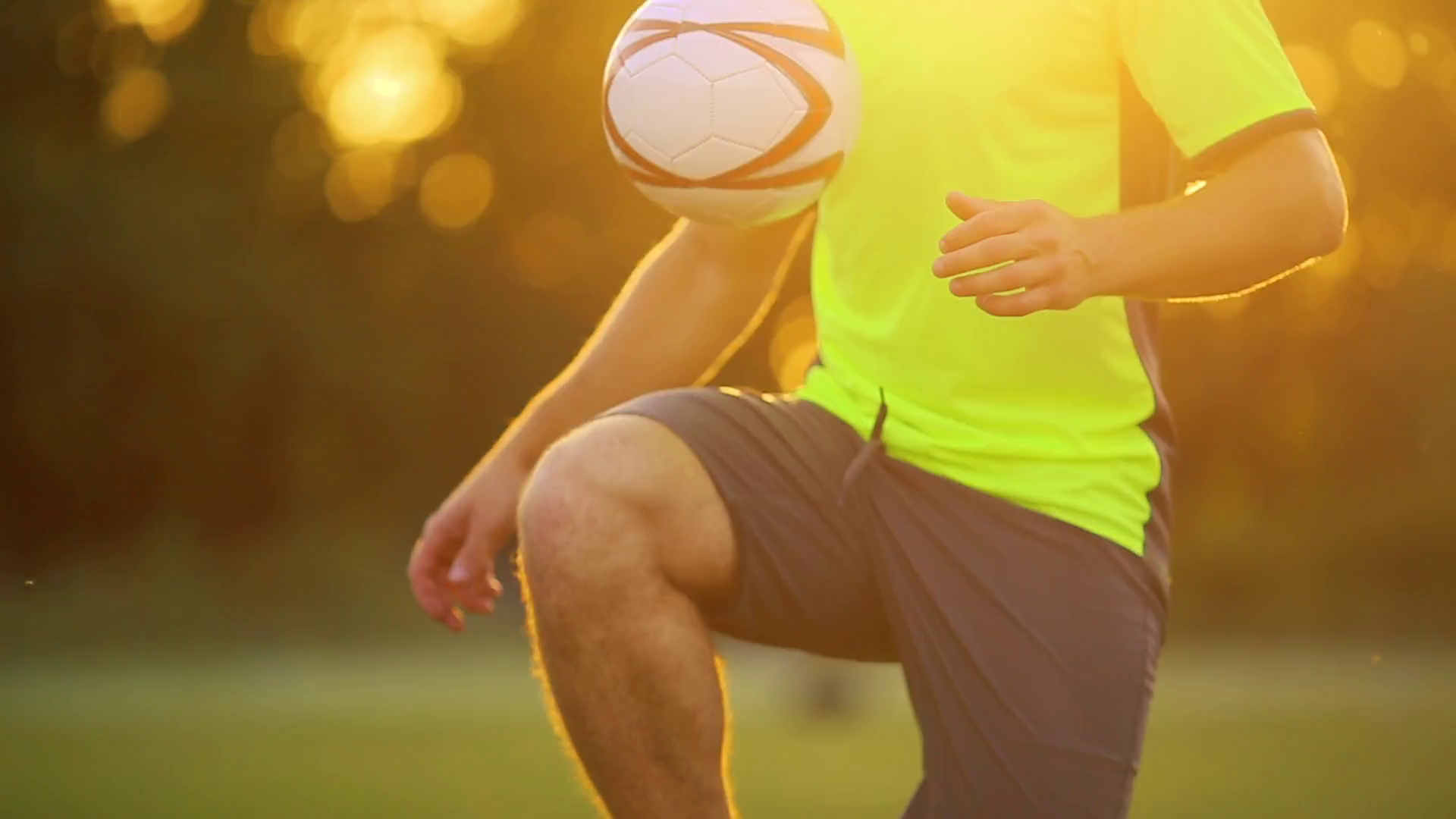 A Professional Football Player Man In Green Stock Footage SBV317374343