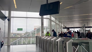 Timelapse Train Station