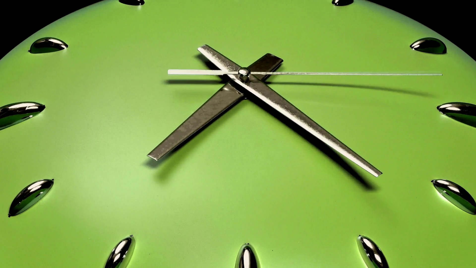 Clock Fast Time Zoomed Moving Forward High Stock Footage SBV347332017