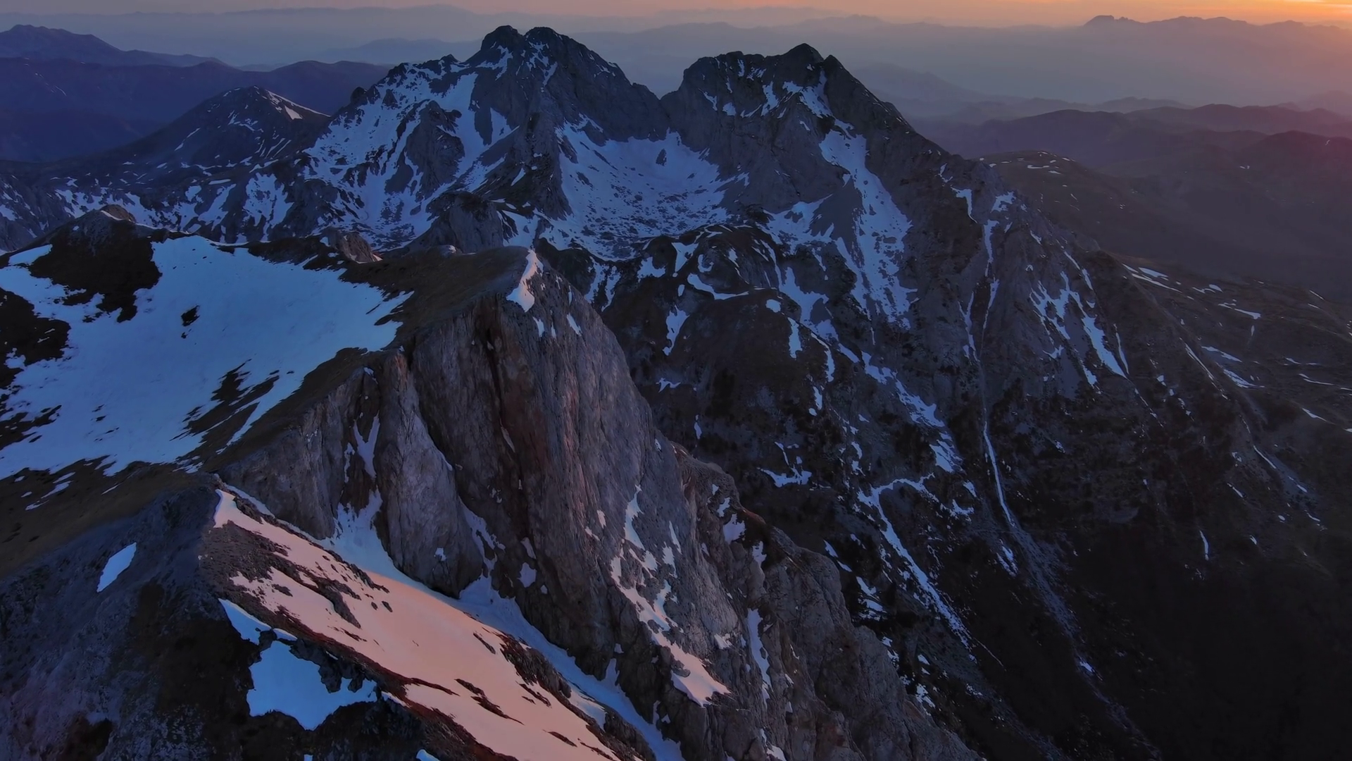 Aerial View Of Amazing Rocky Mountains In Stock Footage SBV-352280549 ...