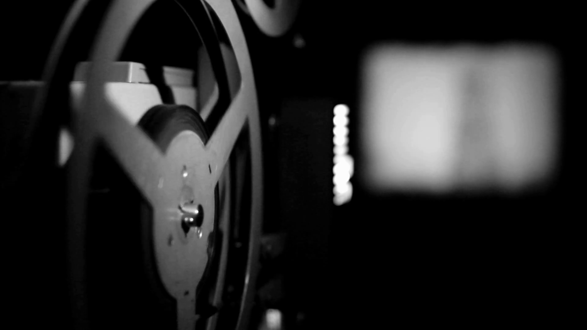 Old Projector Showing Film Stock Footage SBV347414137 Storyblocks