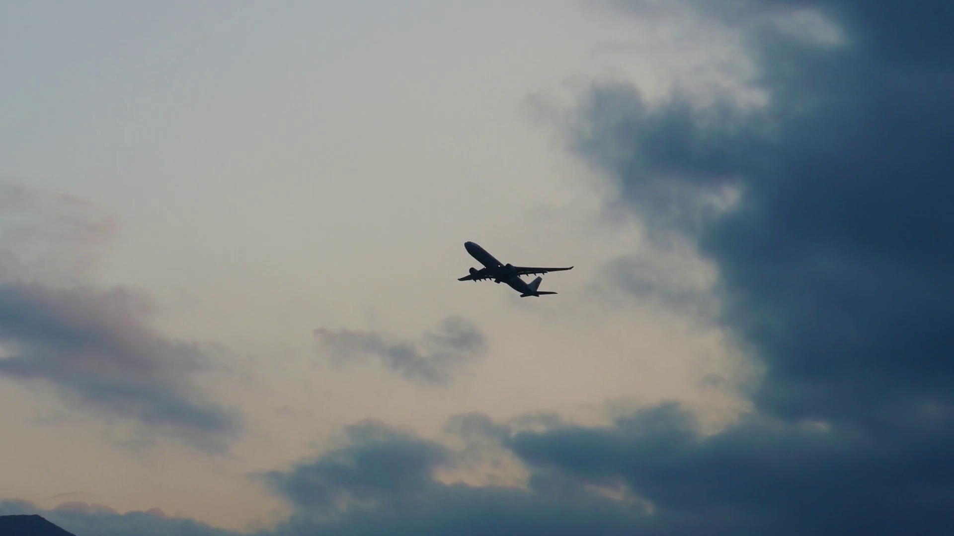 Tracking Shot Of Airplane Taking Off Stock Footage SBV347357213