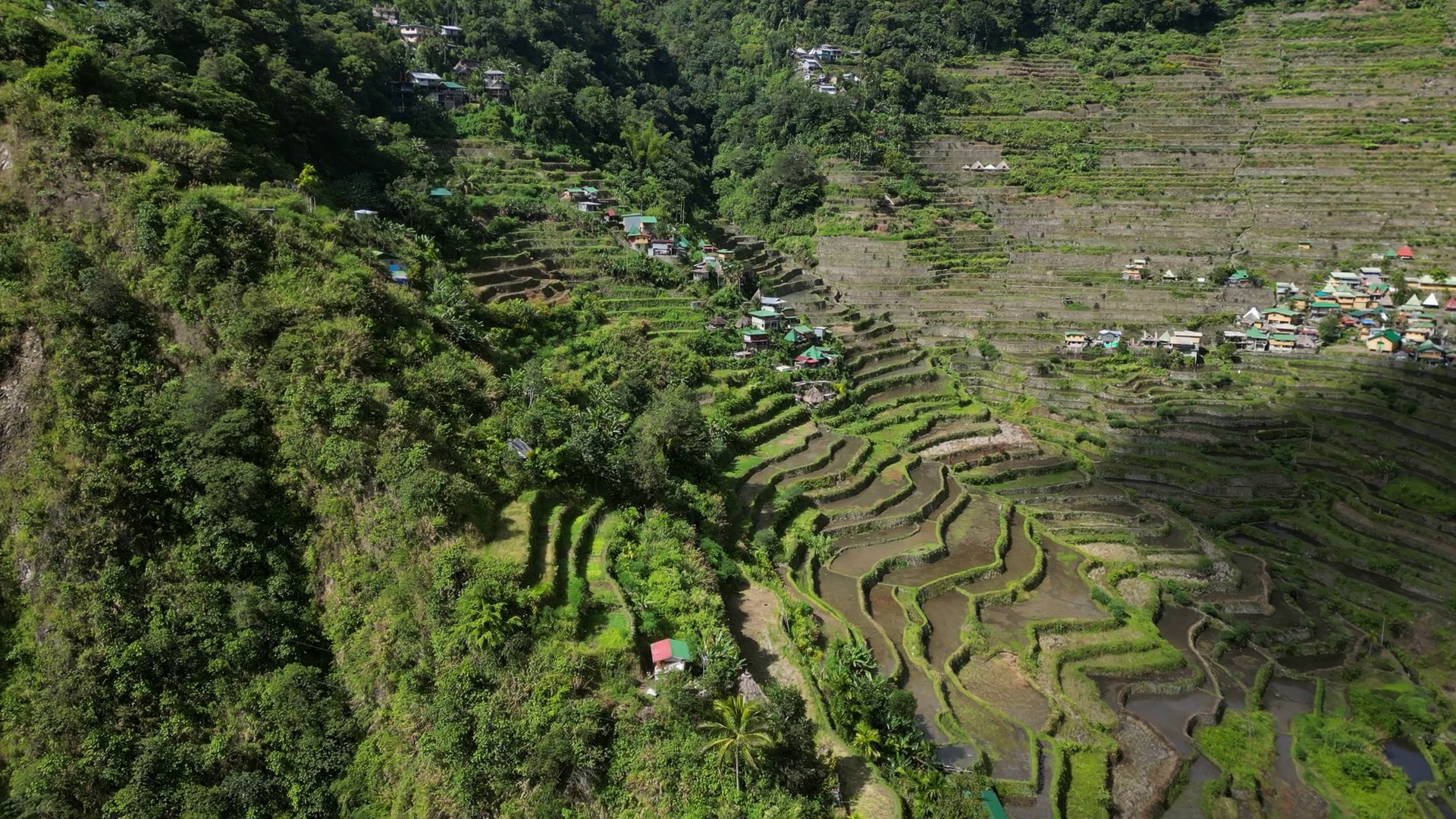 Aerial View Of Picturesque Batad Rice Stock Footage SBV-348854562 ...