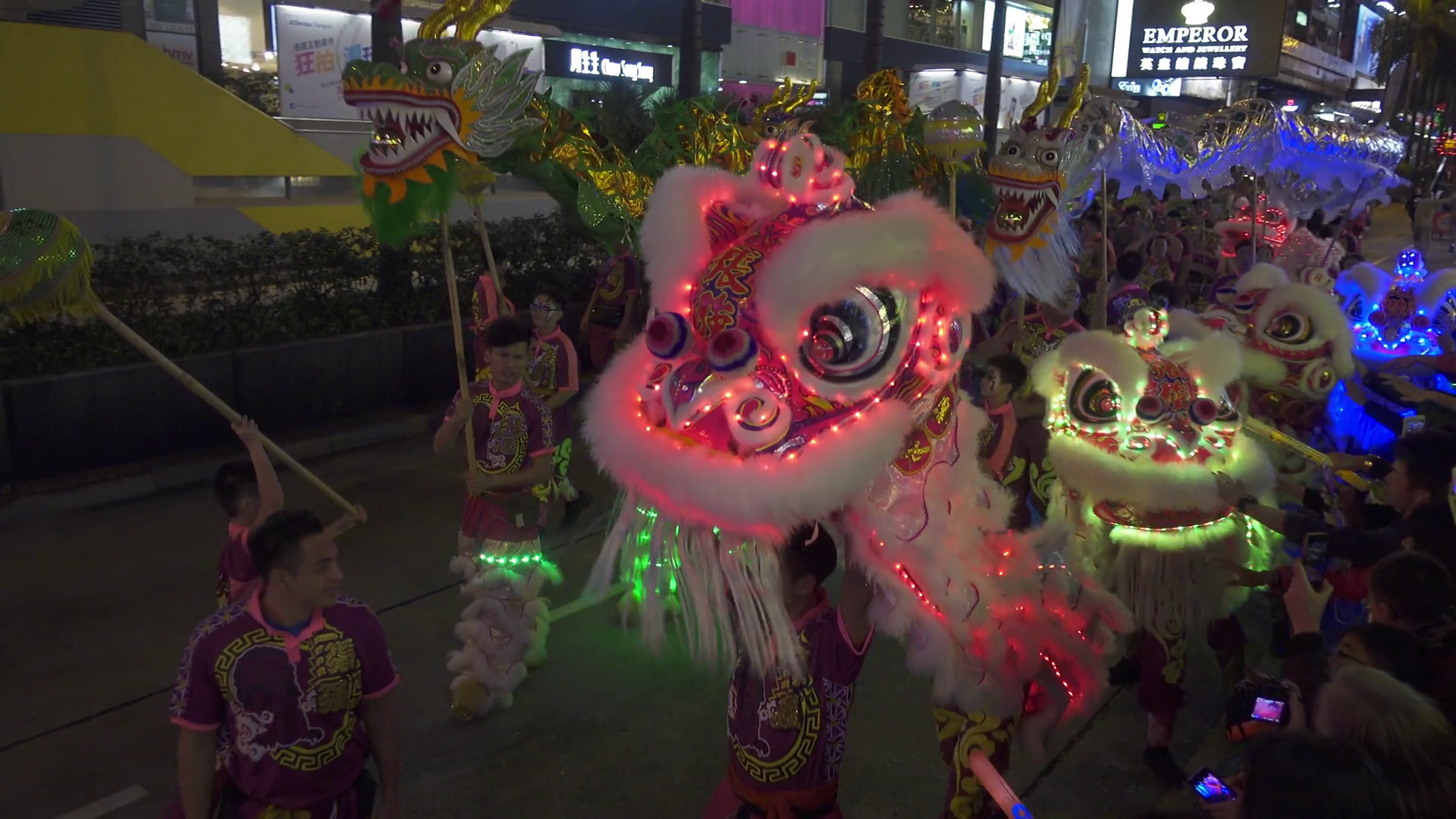 Dragon Dance Stock Footage: Royalty-Free Video Clips