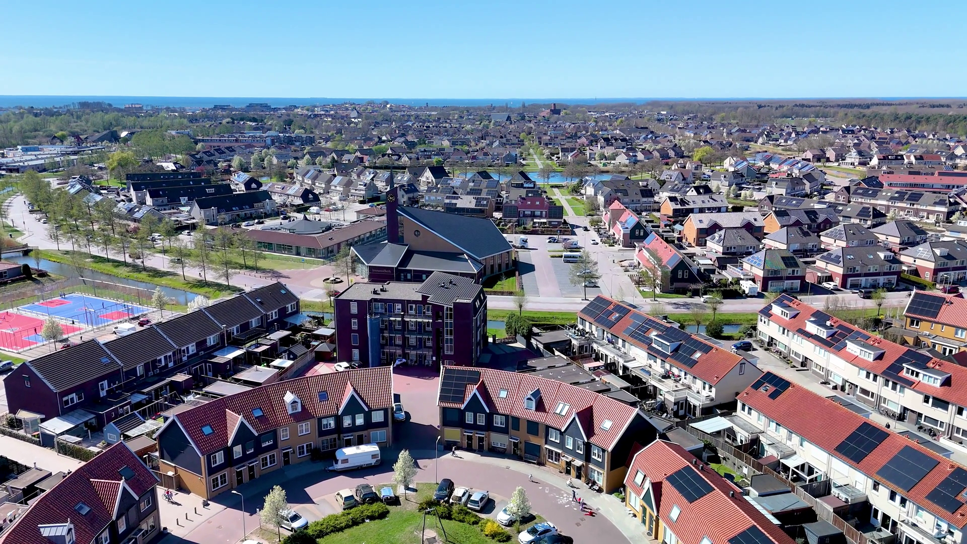 Explore Dutch Suburban Area Featuring Newly Stock Footage SBV-351992474 ...