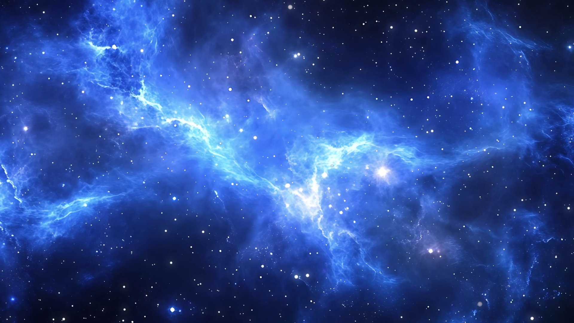 Beautiful Deep Blue Night Sky With Stars Stock Footage SBV-352726955 ...