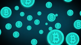 Bitcoin Blockchain Cryptocurrency zoom in